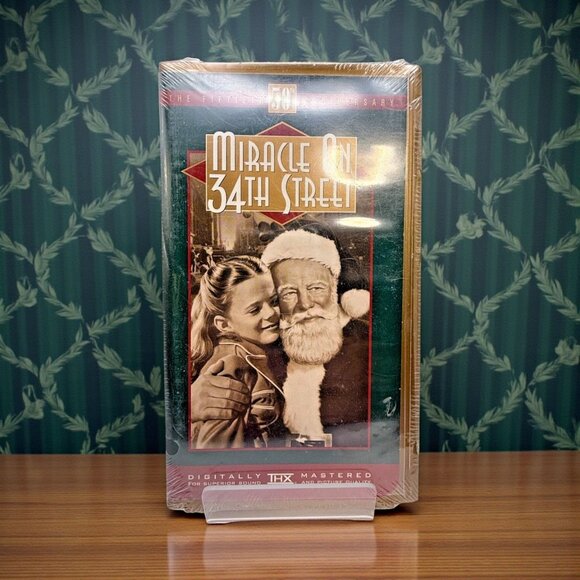 20th Century Fox Other - Miracle On 34th Street 50th Anniversary Digitally THX Mastered VHS Sealed New